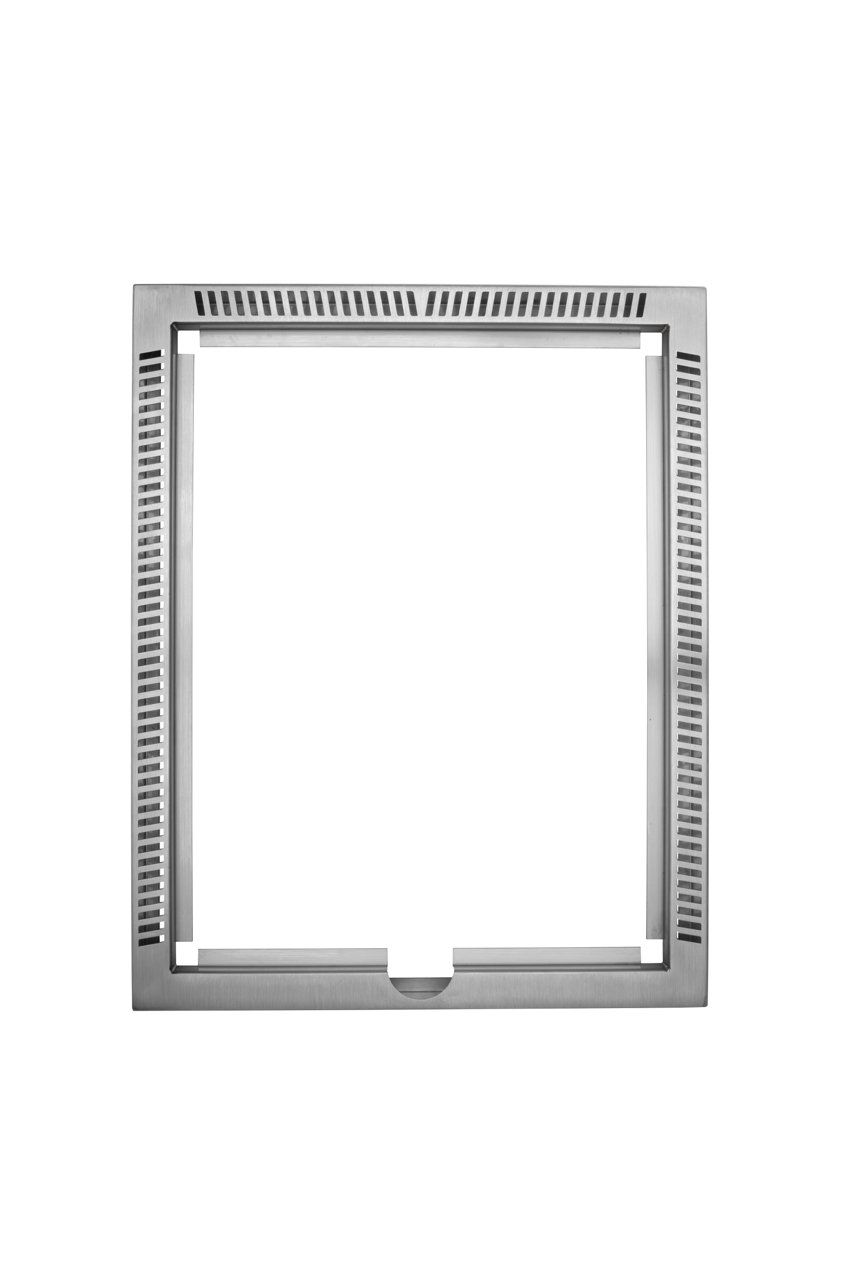 Otto Wilde Pizzastein im Edelstahlrahmen