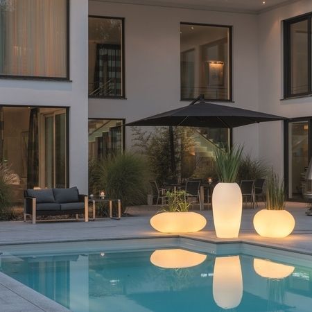 Degardo Pflanzgefäße mit Beleuchtung