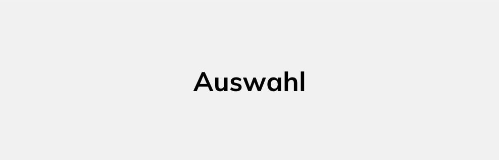 Auswahl